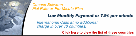 Ultra Conference lets you choose between flat rate conference service or per minute conference calling. Low monthly payment or 7.9� minute. International calls at no additional charge in over 30 countries. Click here to view the list of these countries.